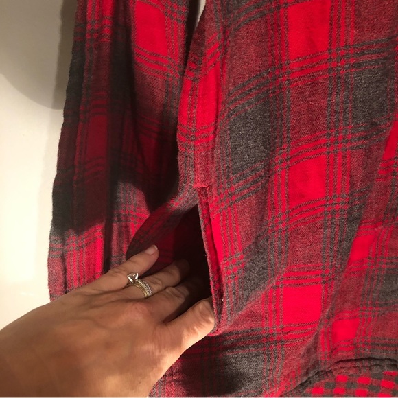 Madewell Plaid Flannel Long Sleeve Button Down Shirt  Small - Picture 4 of 7